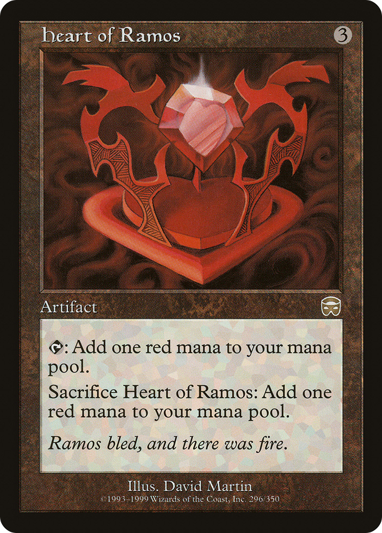 Heart of Ramos (MMQ-296) - Mercadian Masques Foil