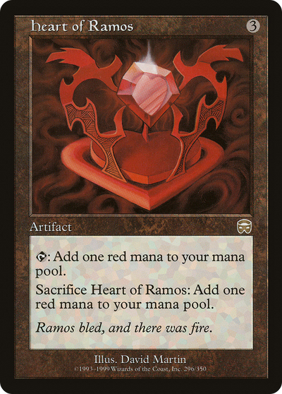 Heart of Ramos (MMQ-296) - Mercadian Masques Foil
