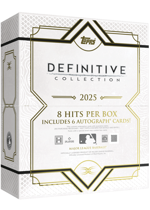2025 Topps Definitive Baseball Hobby Box
