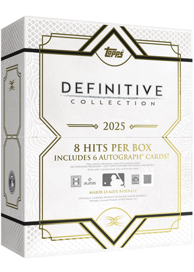 2025 Topps Definitive Baseball Hobby Box