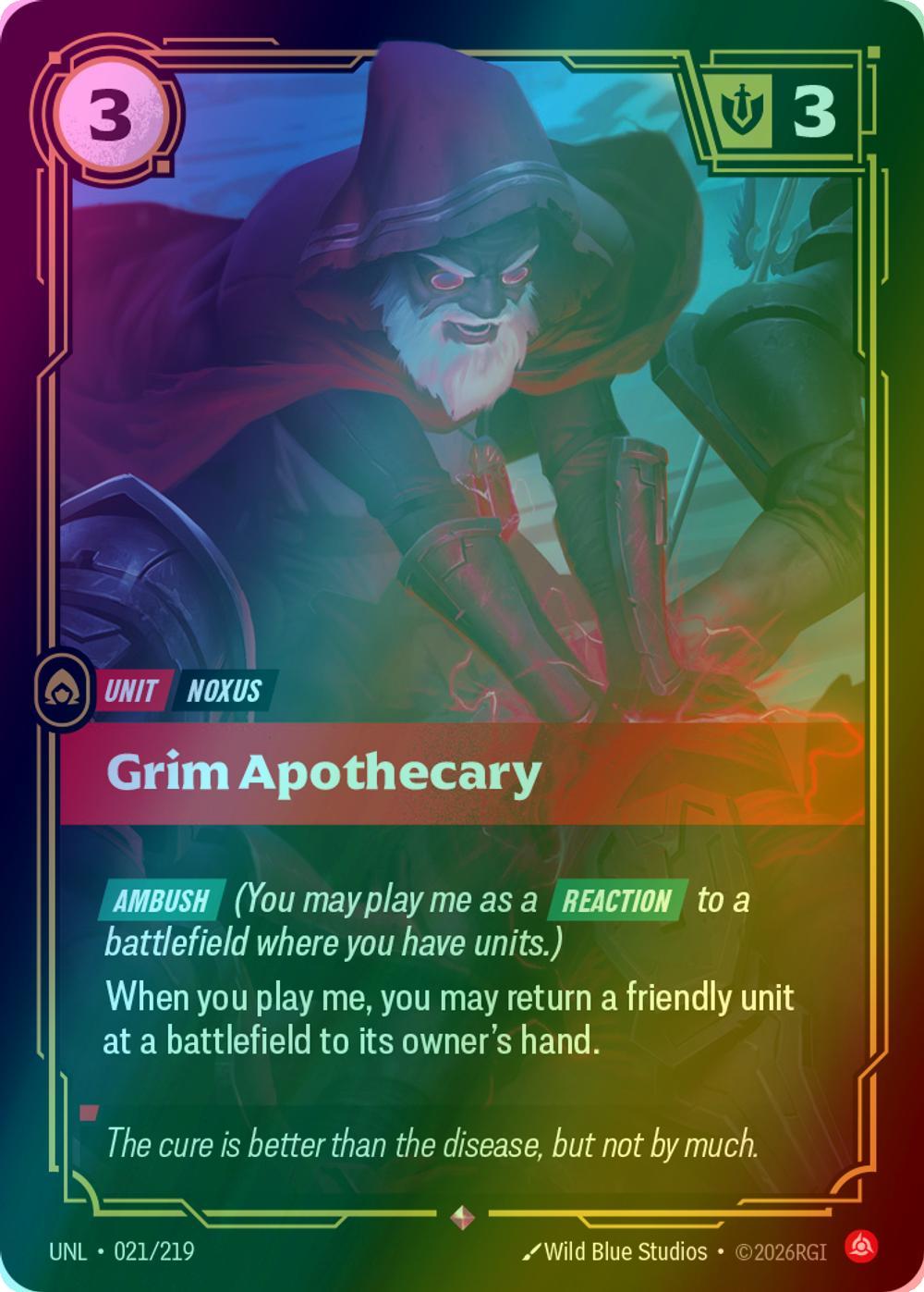 Grim Apothecary - 021/219 [Unleashed] [Foil]
