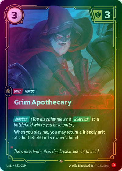 Grim Apothecary - 021/219 [Unleashed] [Foil]