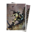 Ultra Pro Apex Deck Protector Sleeves - Standard Size - 105ct - Frank Frazetta - Warrior with Ball and Chain