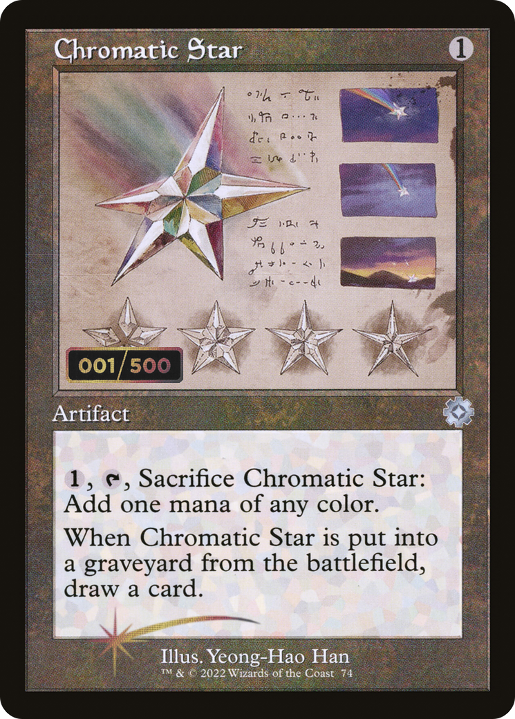 Chromatic Star (BRR-74Z) - The Brothers' War Retro Artifacts Foil