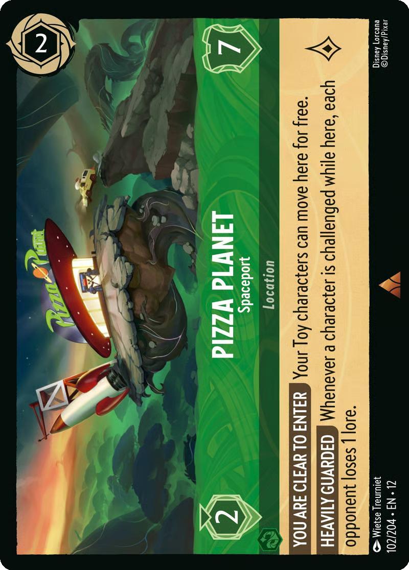 Pizza Planet - Spaceport - 102/204 [Wilds Unknown] [Non-Foil]