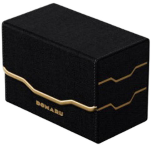 Gatherer's Tavern DOMARU Armory Vertex Duo Deck Box - 200+ - Obsidian
