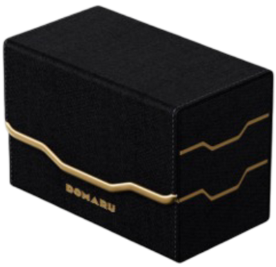 Gatherer's Tavern DOMARU Armory Vertex Duo Deck Box - 200+ - Obsidian