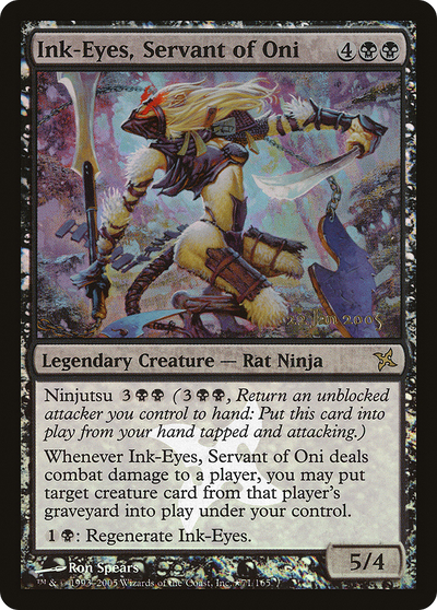 Ink-Eyes, Servant of Oni (PRE-71â˜…) - Betrayers of Kamigawa Promos Foil