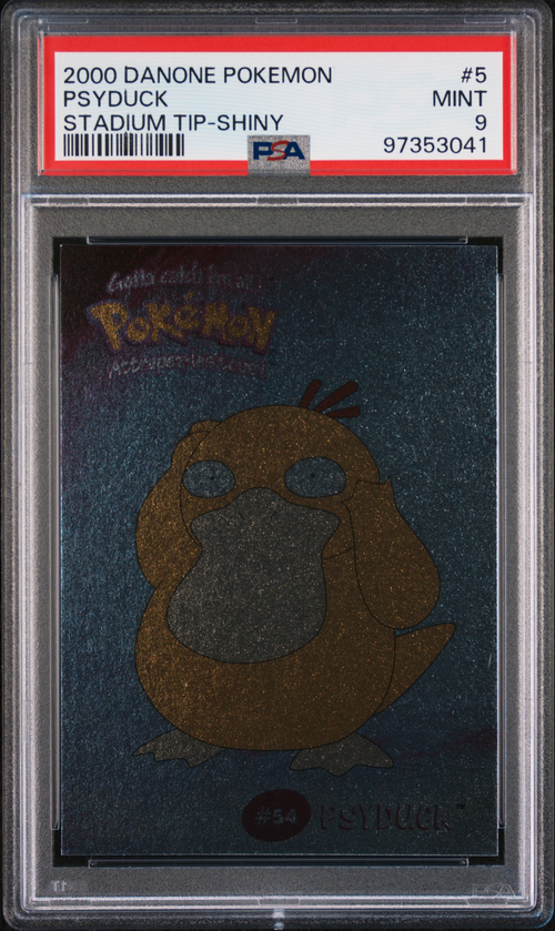 PSA 9 PSYDUCK STADIUM TIP-SHINY
