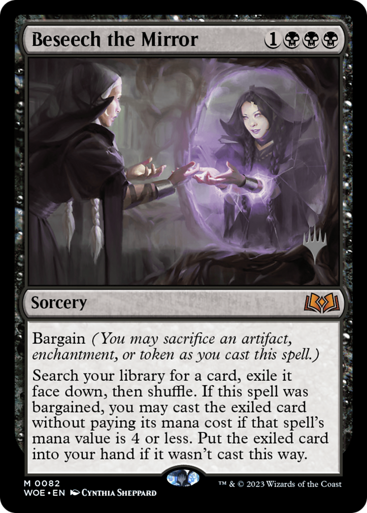 Beseech the Mirror (PPWOE-82P) - Wilds of Eldraine Promos Foil