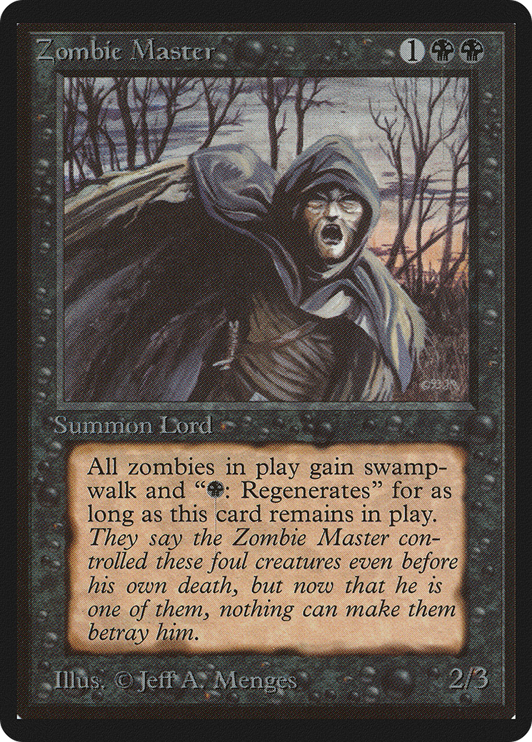 Zombie Master (LEB-138) - Limited Edition Beta