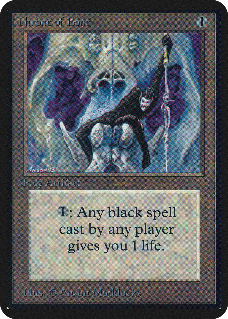 Throne of Bone (LEA-273) - Limited Edition Alpha