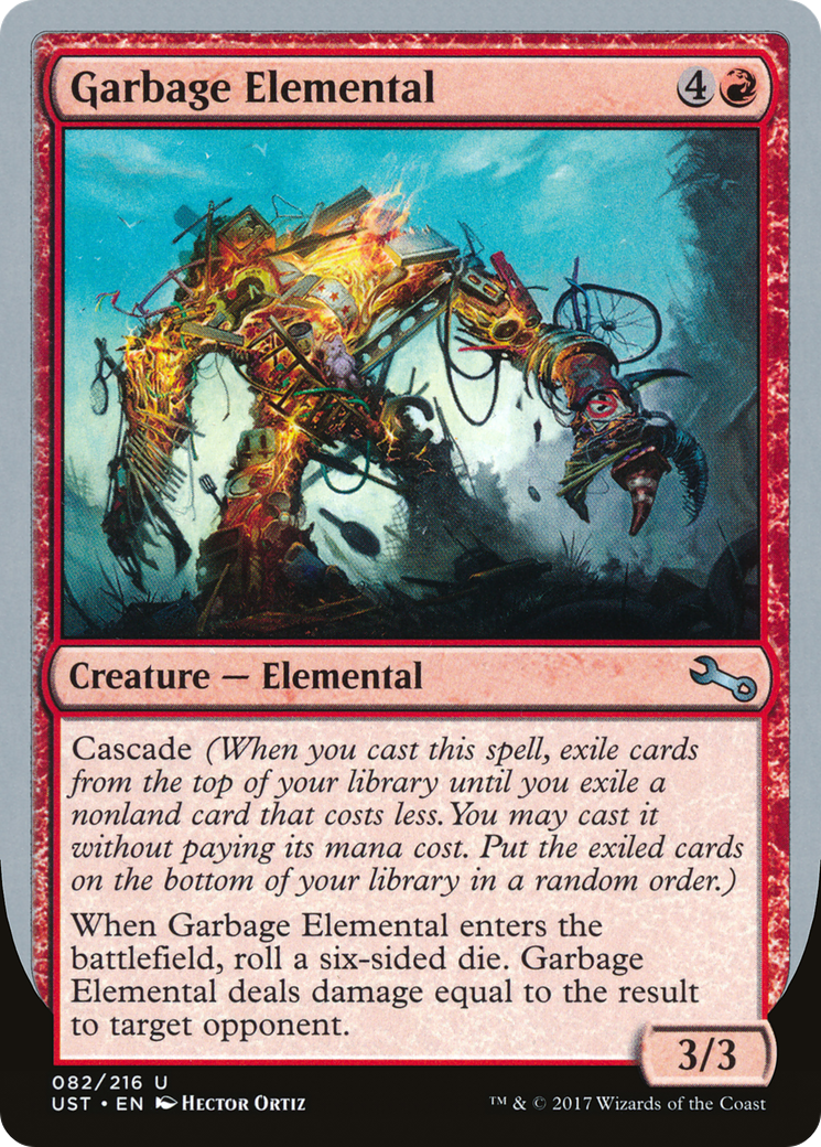 Garbage Elemental (UST-082) - Unstable Foil