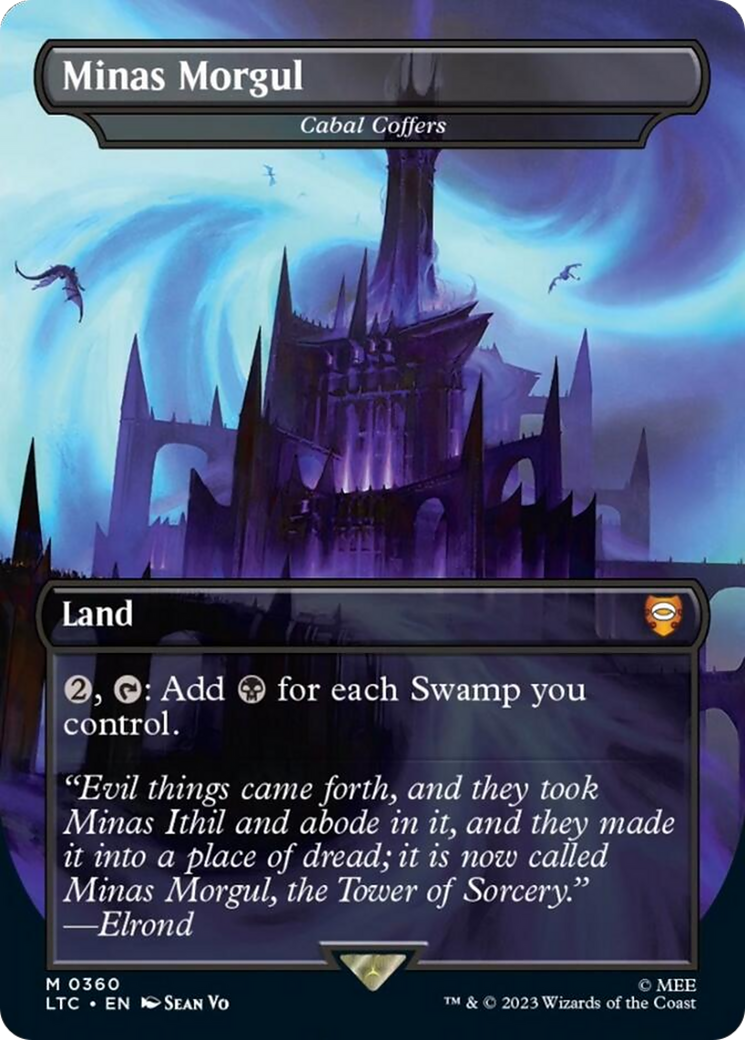Cabal Coffers (LTC-360) - Tales of Middle-earth Commander / Minas Morgul (Borderless) Foil