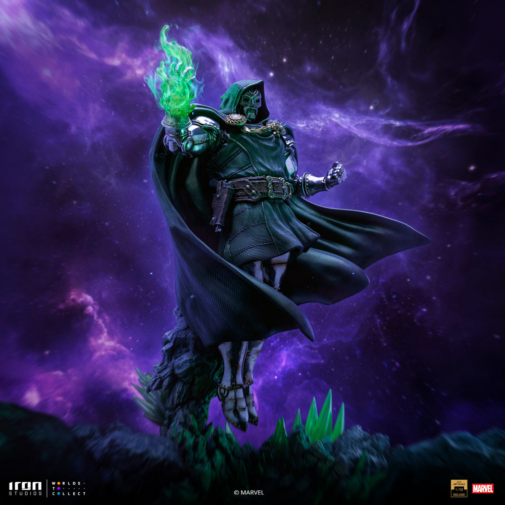 Iron Studios Marvel Comics Doctor Doom Deluxe Art Scale 1/10 Statue