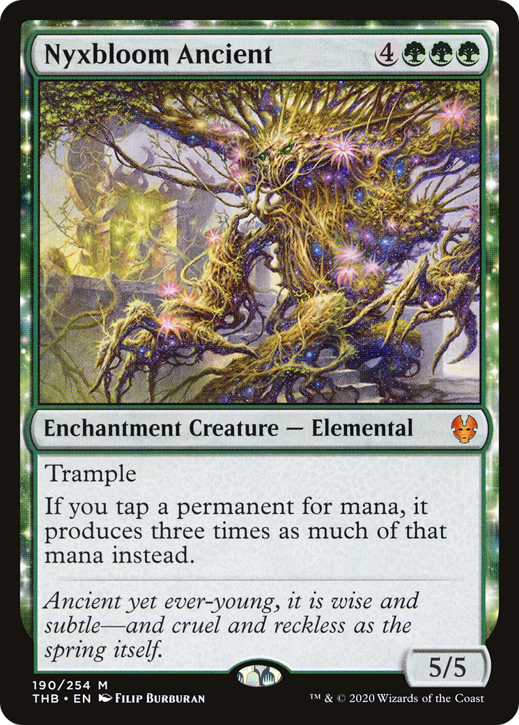 Nyxbloom Ancient (THB-190) - Theros Beyond Death: (enchantment) Foil