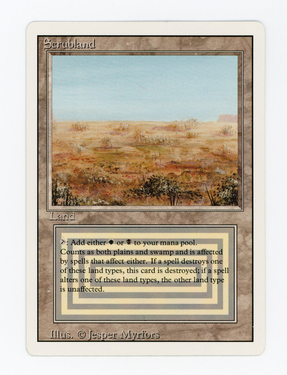Scrubland — ID 17106