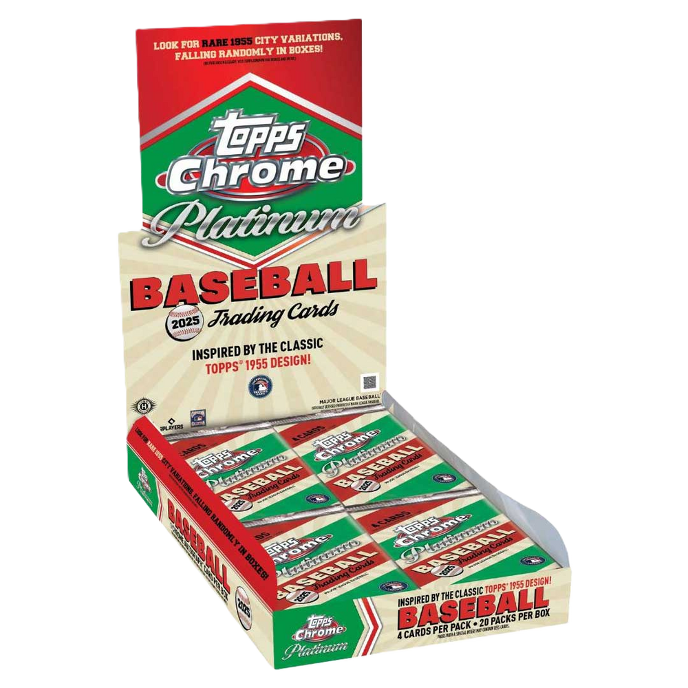2025 Topps Chrome Platinum Baseball Hobby Box