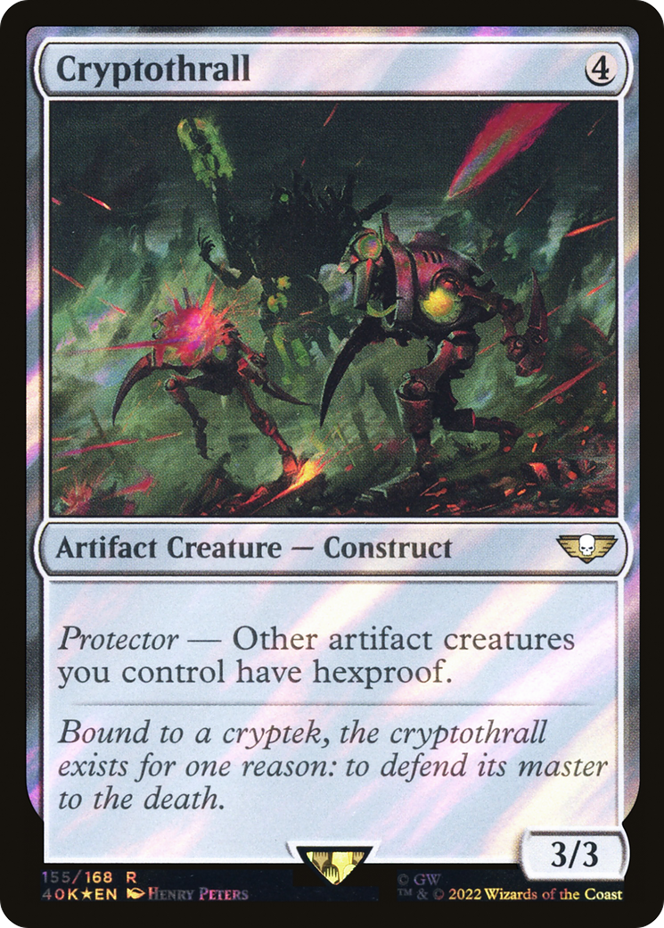 Cryptothrall (40K-155â˜…) - Warhammer 40,000 Commander Foil