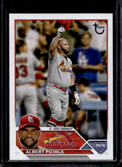 2023 Topps Albert Pujols #5 Stats /99
