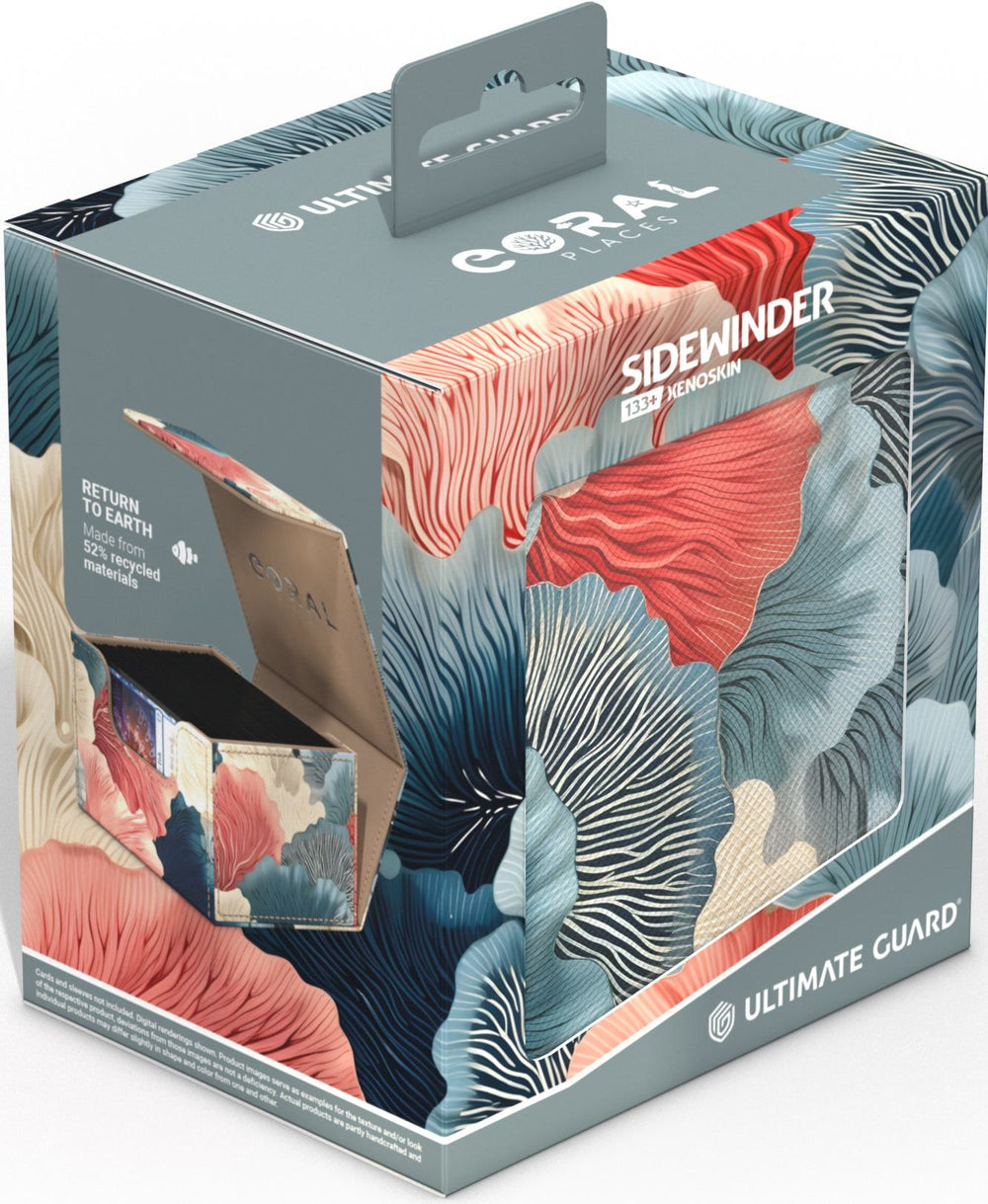 Ultimate Guard Sidewinder XenoSkin Deck Case - 133+ - Coral Places - Reef Flowers