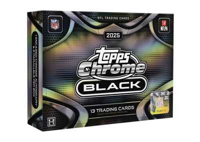 2025 Topps Chrome Black Football Hobby Box