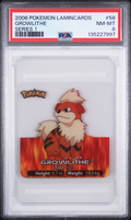 PSA 8 GROWLITHE