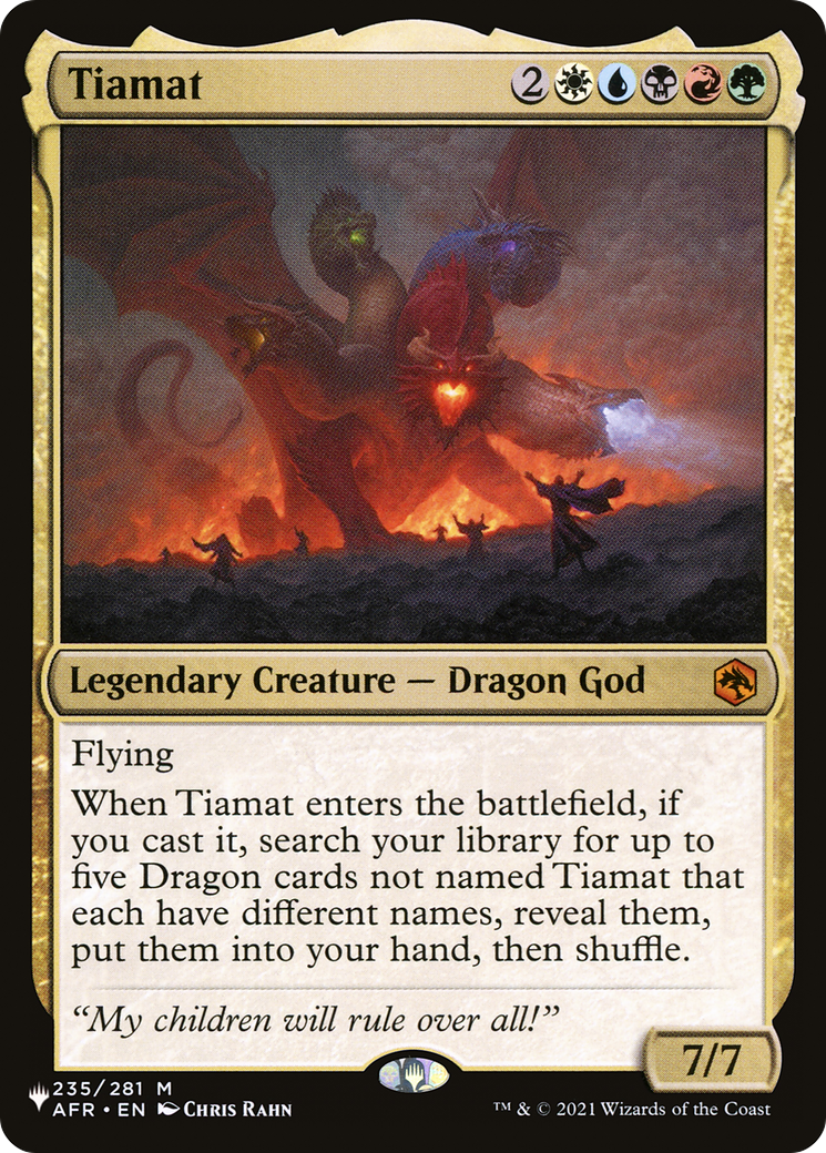 Tiamat (LIST-AFR-235) - The List