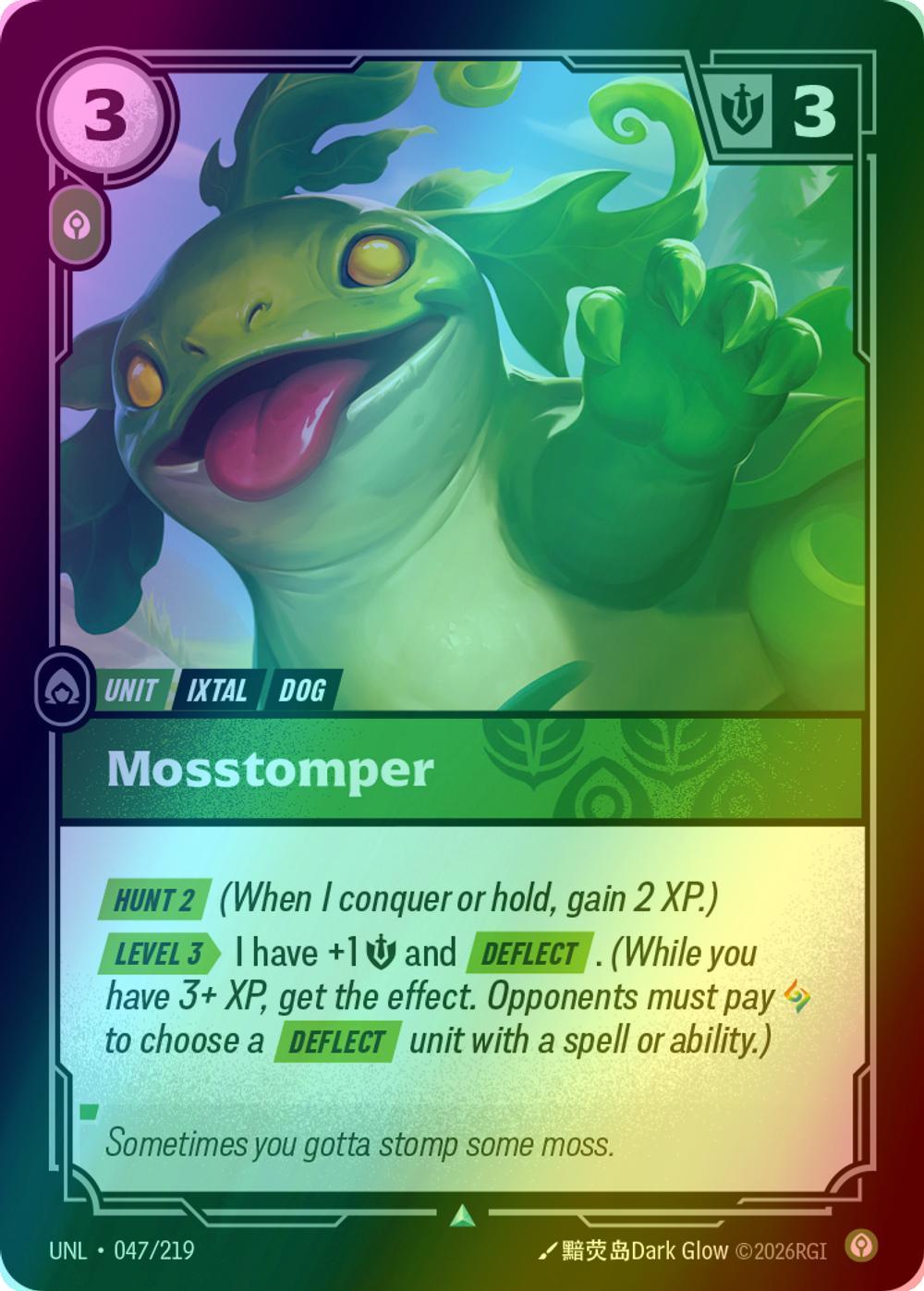 Mosstomper - 047/219 [Unleashed] [Foil]