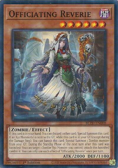 Officiating Reverie - BLZD-EN088 - Common - 1st Edition