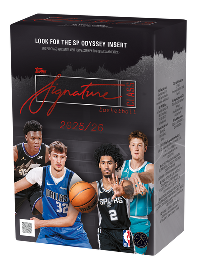 2025/26 Topps Signature Class Basketball Blaster Box