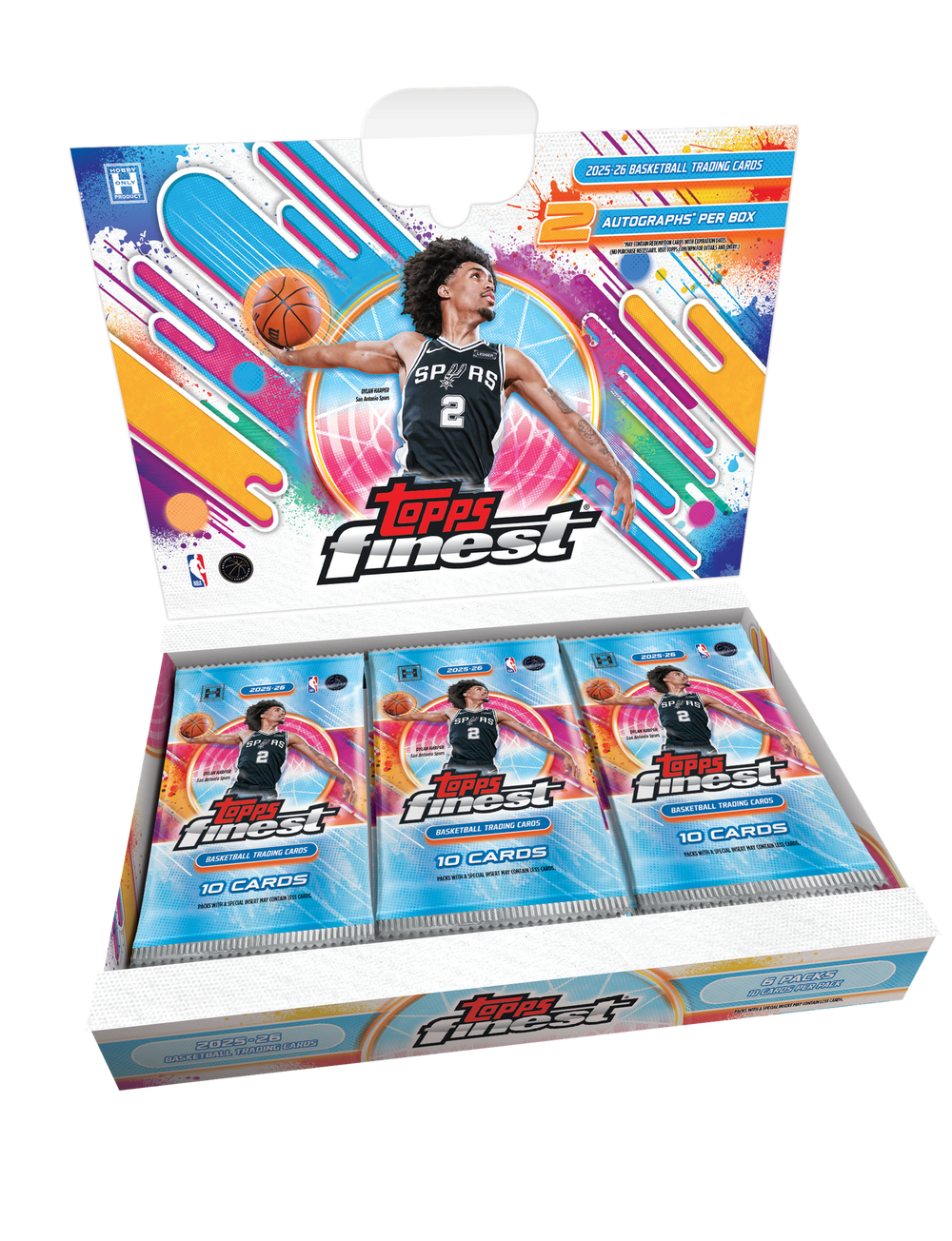 2025/26 Topps Finest Basketball Hobby Box