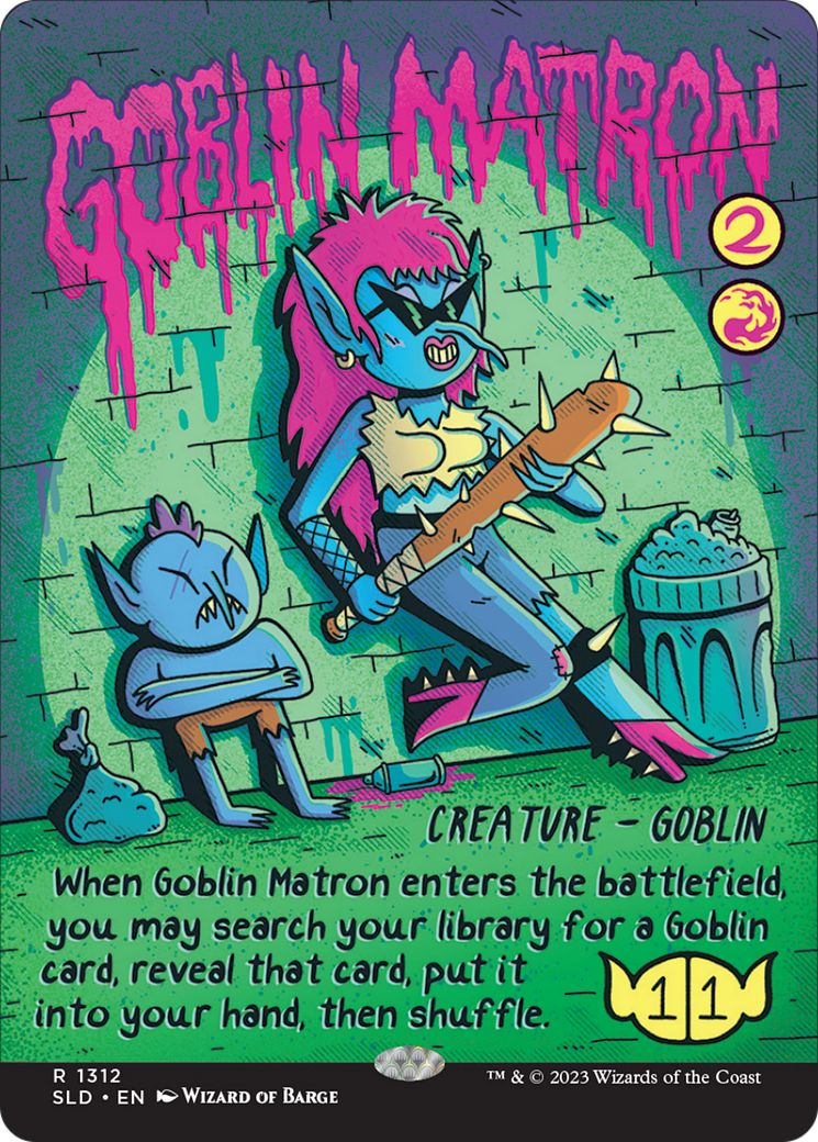 Goblin Matron - Secret Lair Drop (Borderless)