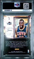 2015 Panini Court Kings Swagger - #18 - LeBron James - PSA Graded Card