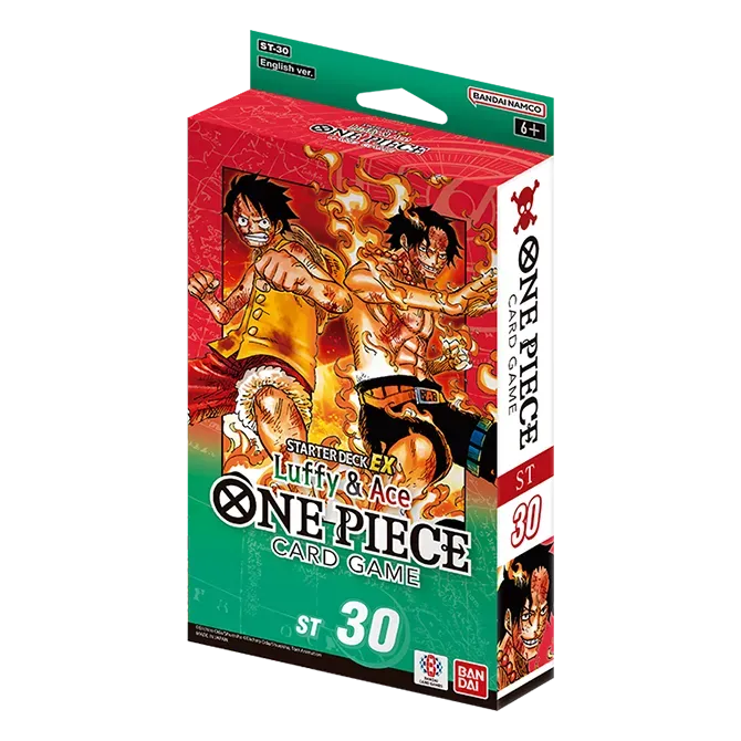 One Piece Starter Deck - ST30 - Ace & Luffy - RED/GREEN