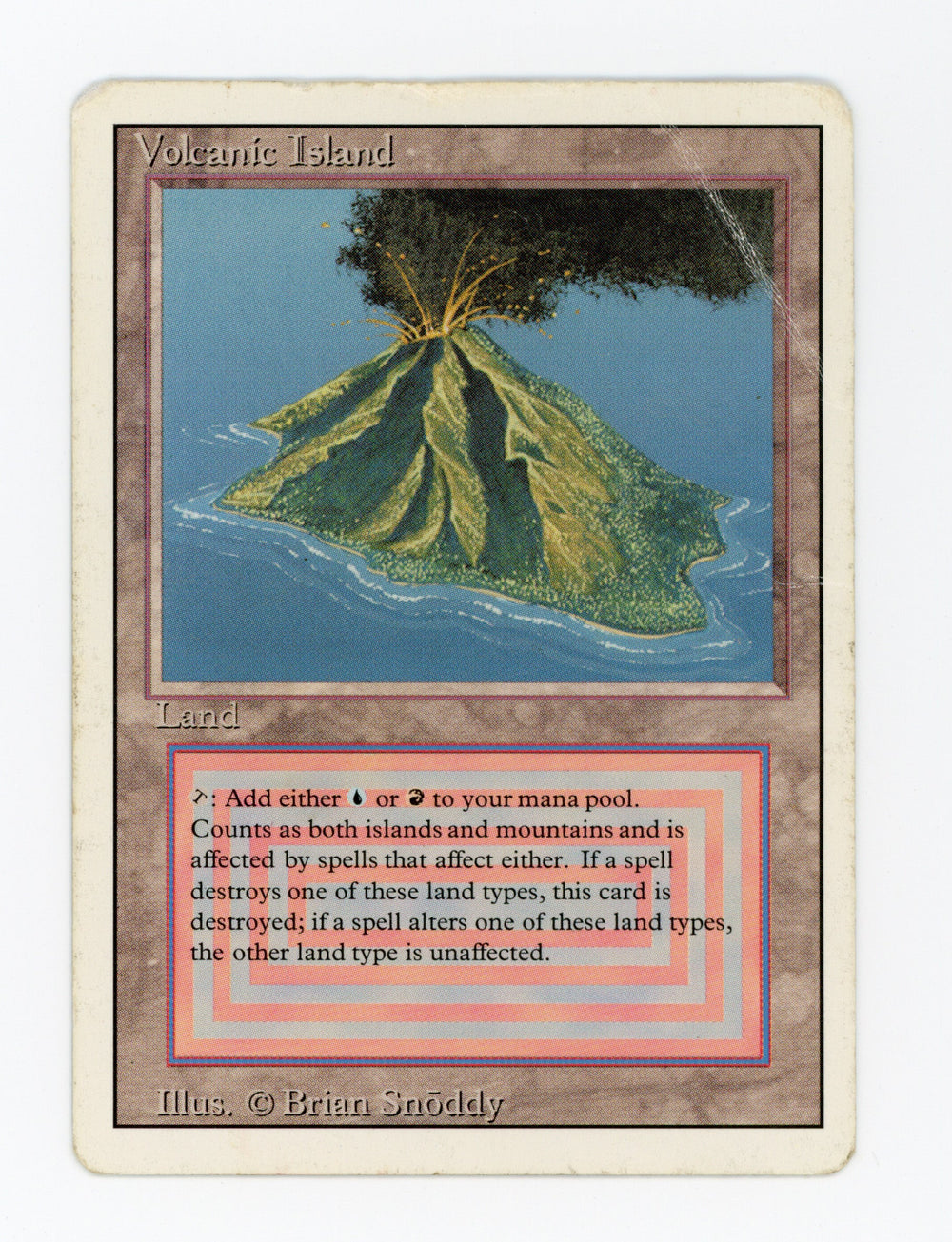 Volcanic Island — Damaged — ID 17074