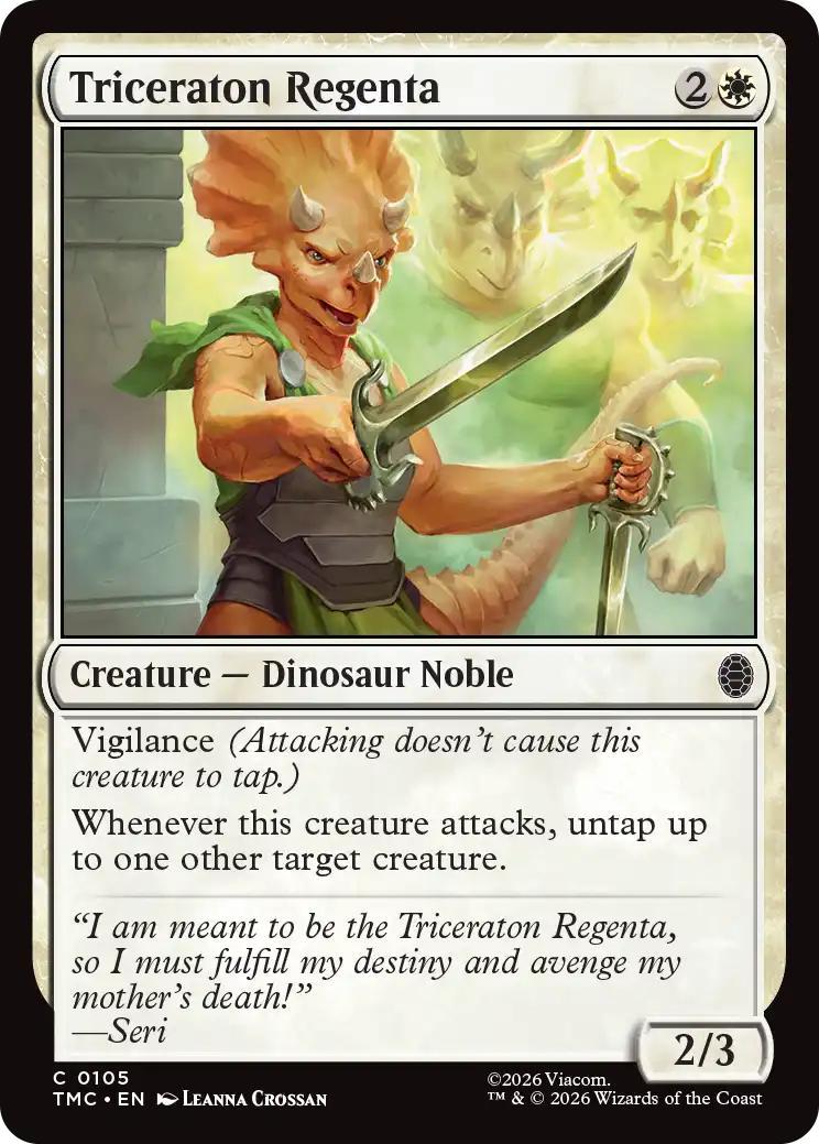 Triceraton Regenta [105] [Team-Up] [Teenage Mutant Ninja Turtles Eternal] [Non-Foil]