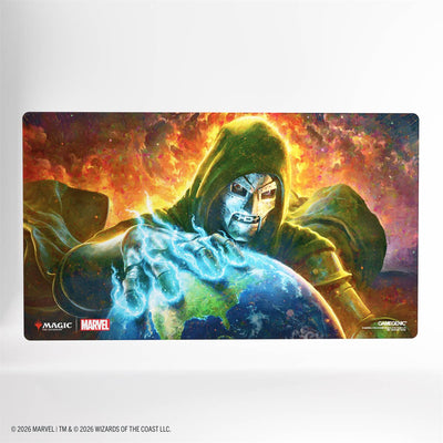 Gamegenic MTG Shiny Playmat - Marvel Super Heroes - Doom Reigns Supreme