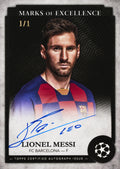 2024/25 Topps UEFA Club Competitions Chrome Soccer Hobby Box