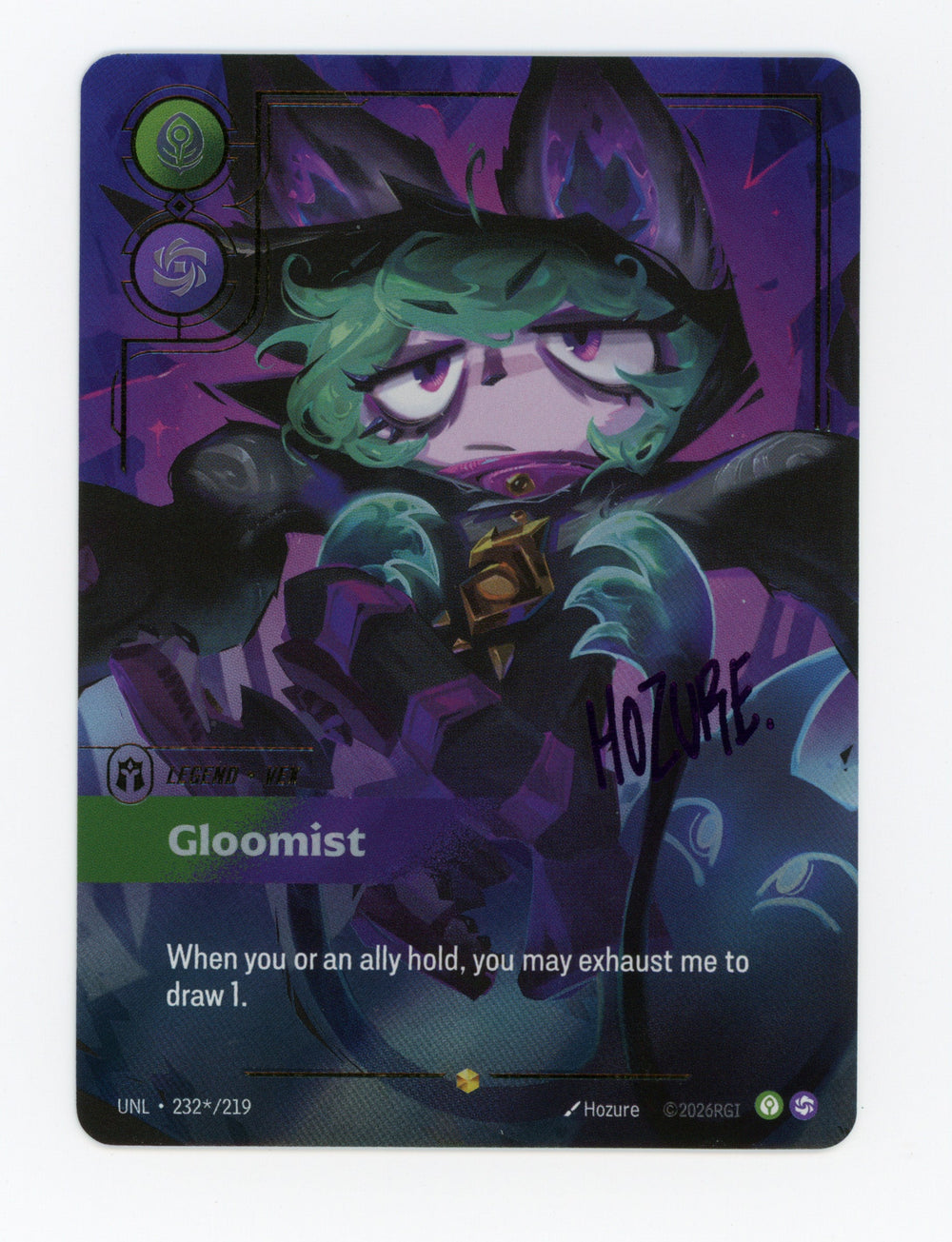 Gloomist (Vex) — Signature|Foil — ID 17794