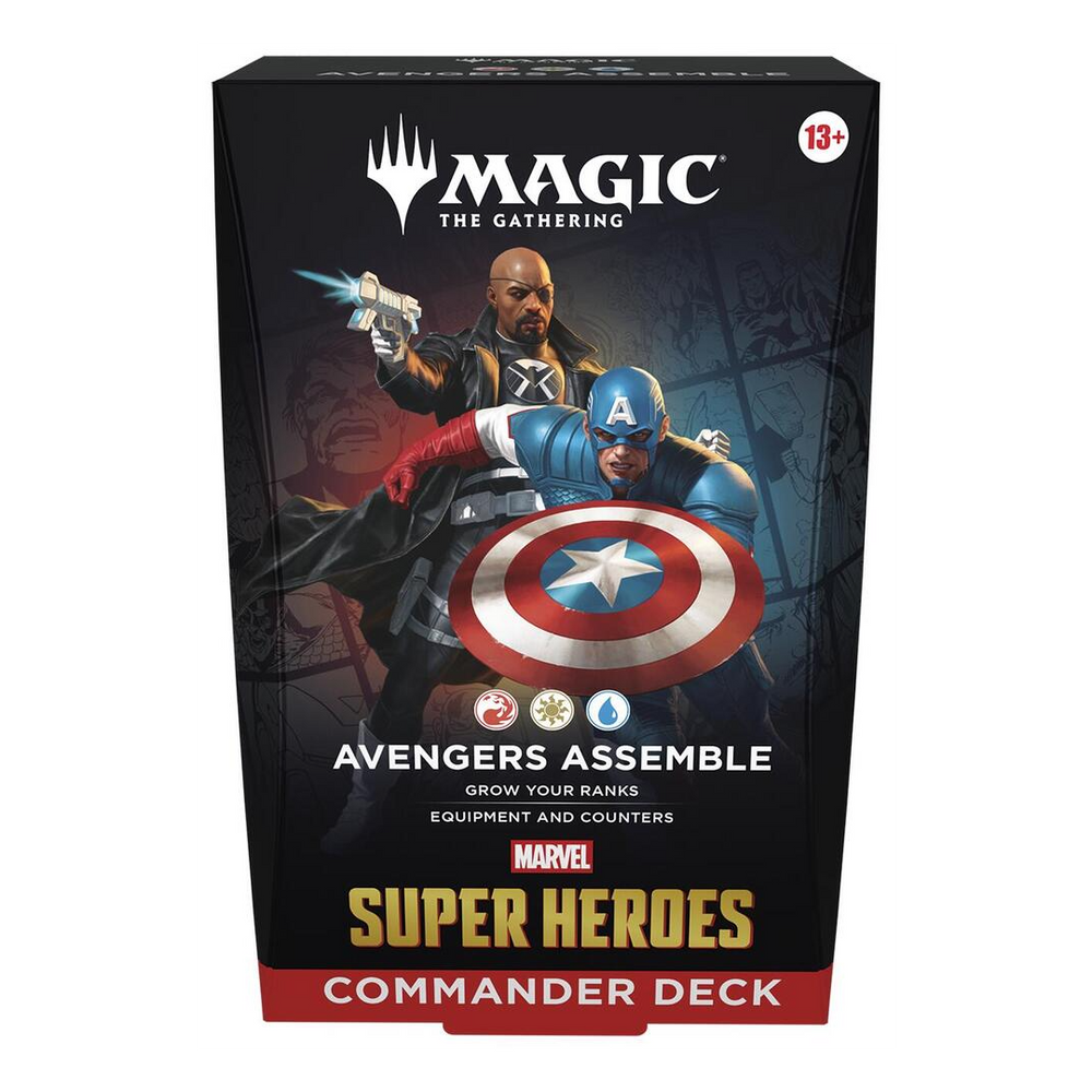 Magic the Gathering: Universes Beyond Marvel Super Heroes Commander Deck - Avengers Assemble