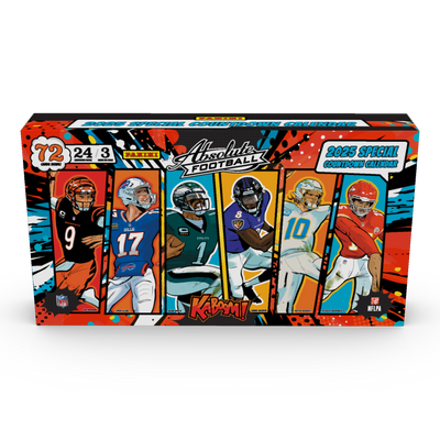 2025 Panini Absolute Football KABOOM! Countdown Calendar