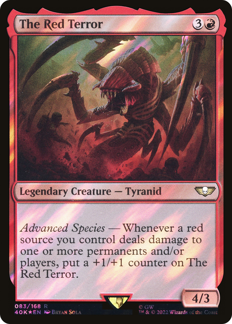 The Red Terror (40K-83â˜…) - Warhammer 40,000 Commander Foil