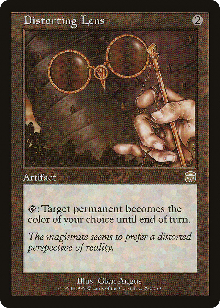 Distorting Lens (MMQ-293) - Mercadian Masques Foil