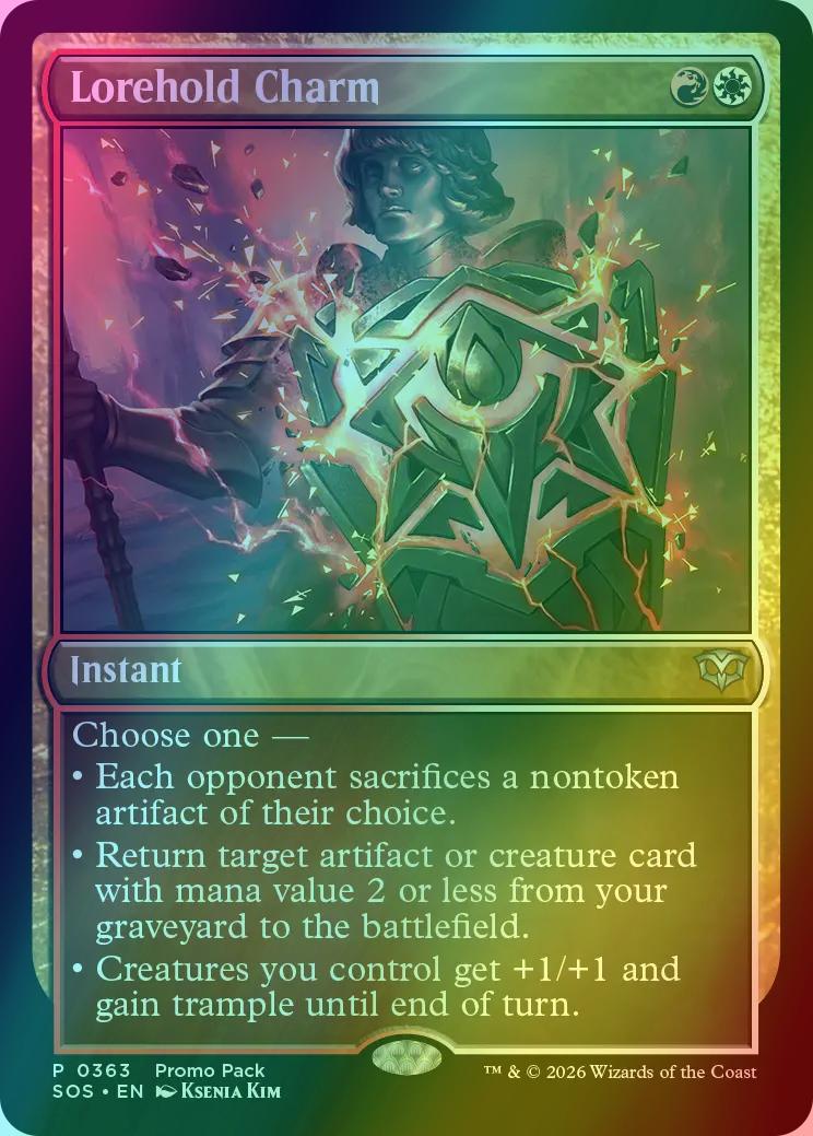 Lorehold Charm [363] [Dark Frame Promo Pack] [Secrets of Strixhaven] [Foil]