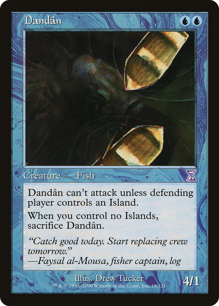 DandÃ¢n (TSB-019) - Time Spiral Timeshifted Foil