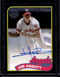 2024 Topps Jim Abbott #89BA2-JA Black Autograph /199