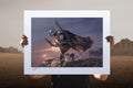 ACME Archives Din Djarin & Grogu: A Clan of Two (18" H x 24" W) Art Print by artist Jerry Vanderstelt Limited Edition of 650
