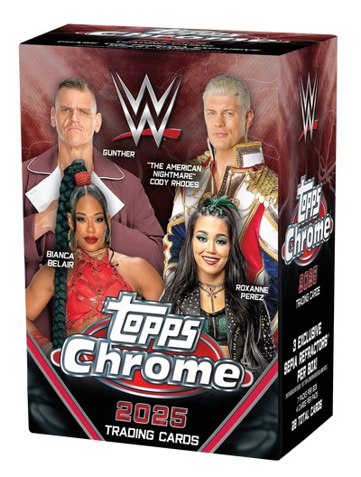 2025 Topps Chrome WWE Blaster Box
