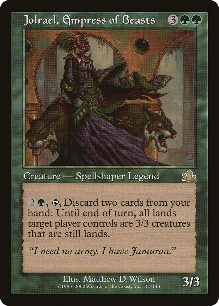 Jolrael, Empress of Beasts (PCY-115) - Prophecy Foil